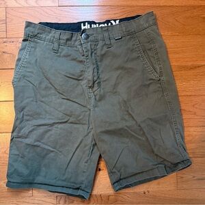 HURLEY Olive Green Shorts
